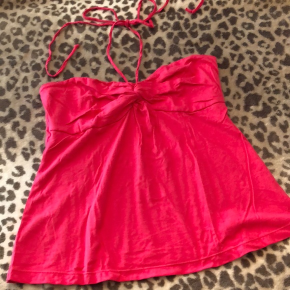 American Eagle Outfitters Tops - American Eagle Halter Tube Tank in Pink Size Small